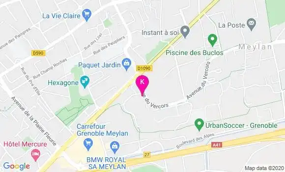 Localisation Karine Pourroy