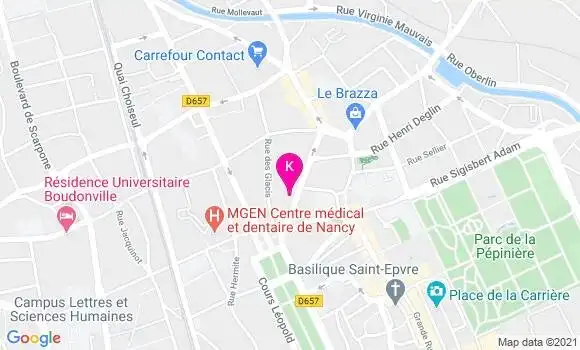 Localisation Daniel Cadiot