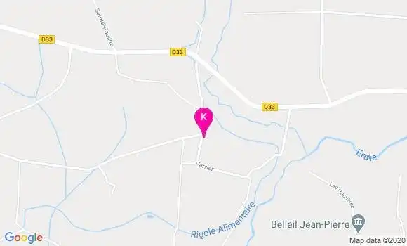 Localisation Tiphaine Gain