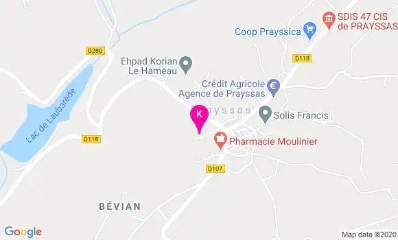 Localisation Francois Guerin