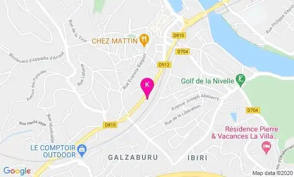 Localisation Nerea Peponnet