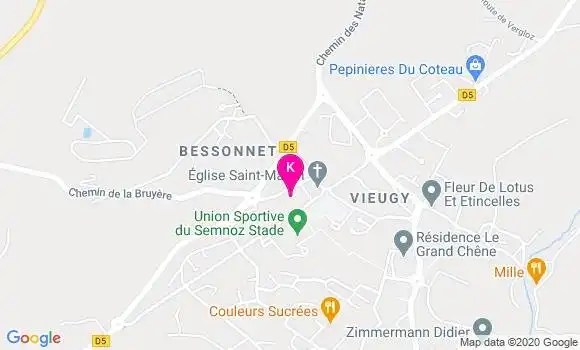 Localisation Anne Prevost