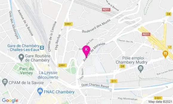 Localisation Marion Secher