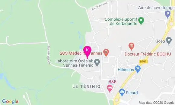 Localisation Mickael Garcia