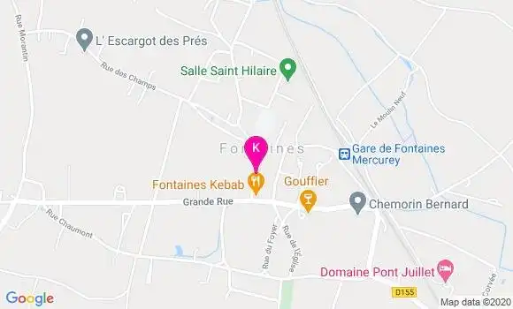 Localisation Caroline Ferney