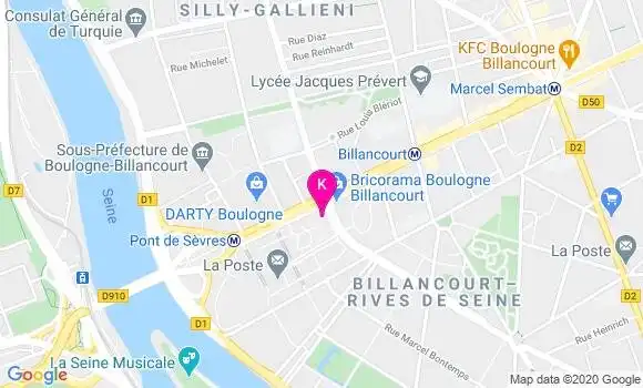 Localisation Thomas Guibet