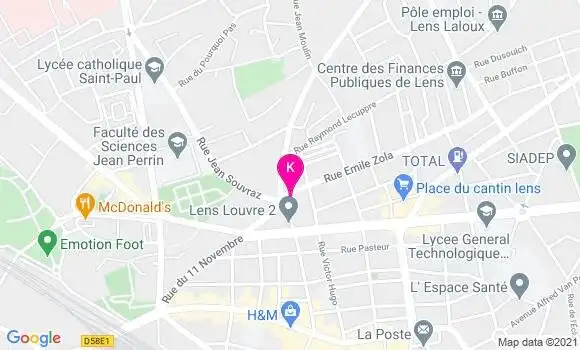 Localisation Eric Hude