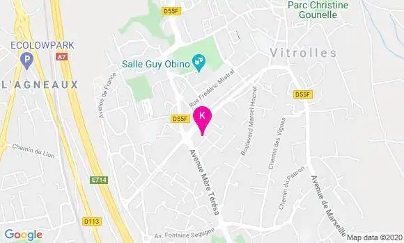 Localisation Magali Coulomb