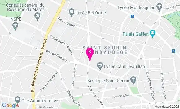 Localisation Marianne Darrigol Le Berre