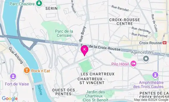 Localisation Coline Tiollier