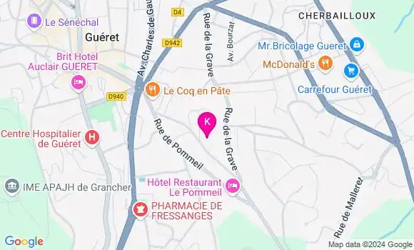 Localisation Franck Durie