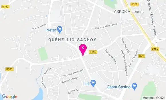 Localisation Jean Guillaume Gourlain
