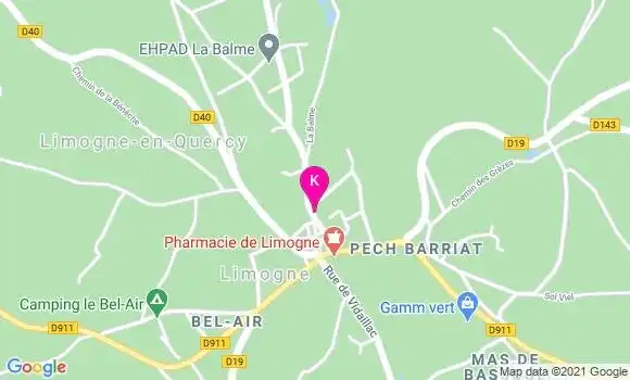 Localisation Luc Dionis