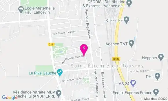 Localisation Dan Baudchon