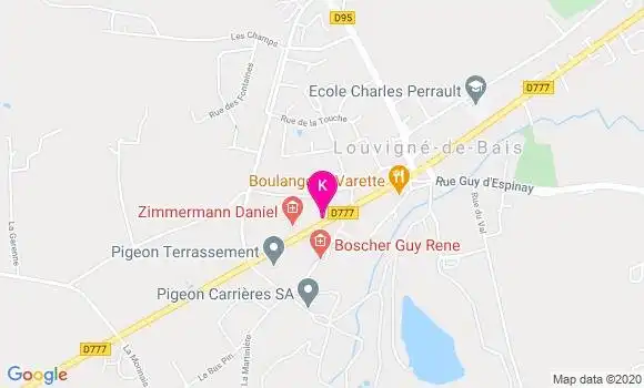 Localisation Amelie Chabot