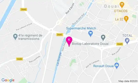 Localisation Marc Dubois