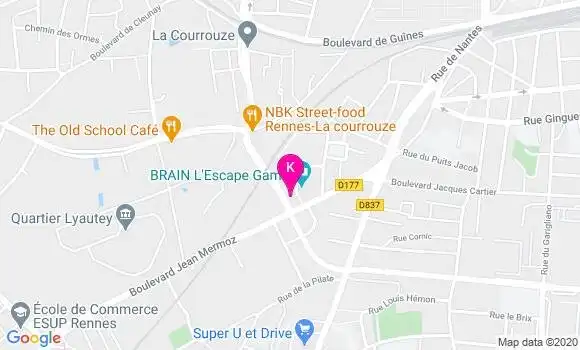 Localisation Nicolas Fournials