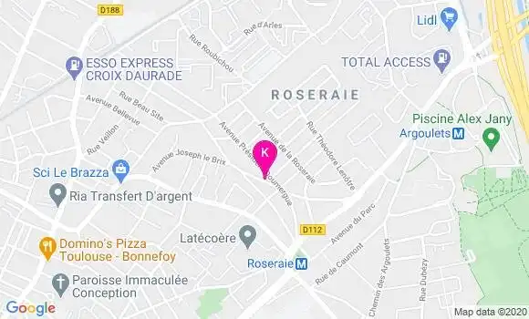 Localisation Jean Charles Bastie