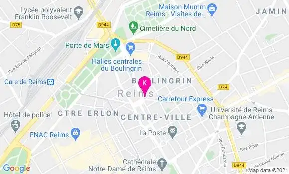 Localisation Nicolas Taiclet