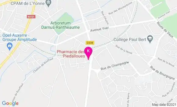 Localisation Pascal Sevin