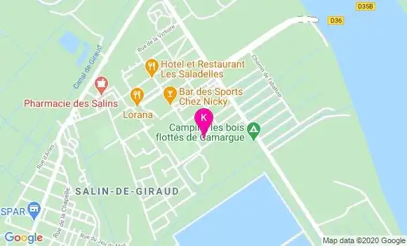 Localisation Rolande Gayet