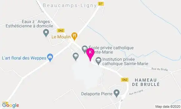 Localisation Dorothee Petitprez