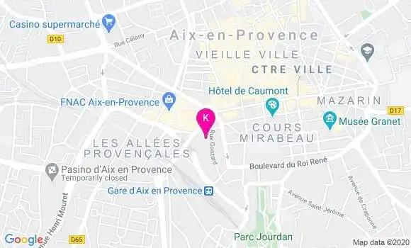 Localisation Jenny Louviot