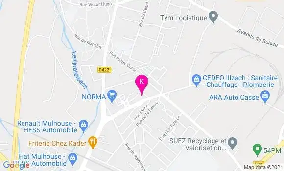 Localisation Valentin Galland