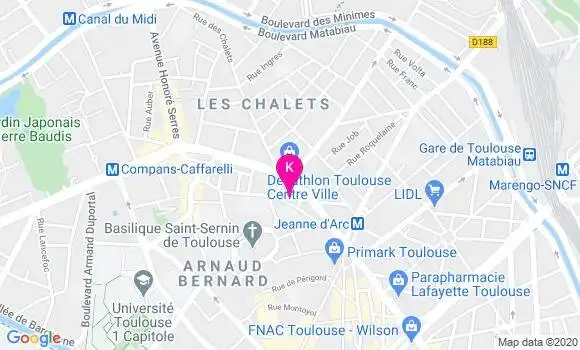 Localisation Vincent Bordenave