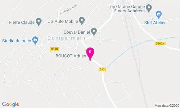Localisation Maxime Lesot