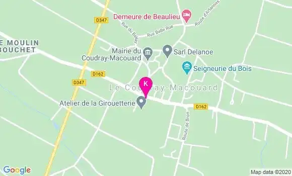 Localisation Thibault Cousin