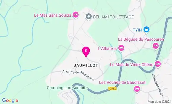 Localisation Pauline Maurel