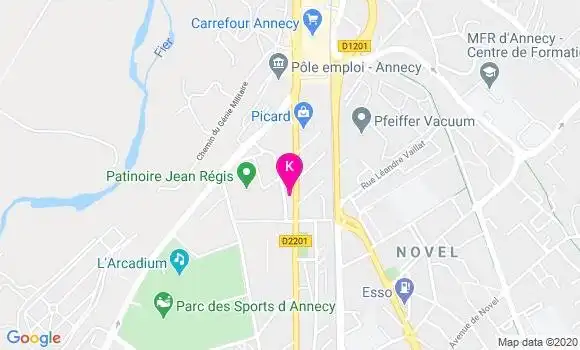 Localisation Jean Xavier Rigaut