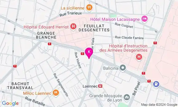 Localisation Fanny Chaland