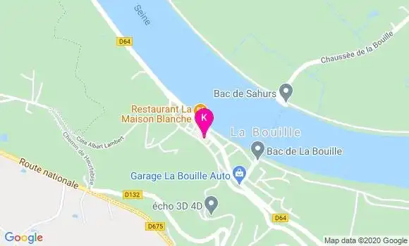 Localisation Emilie Desenfans