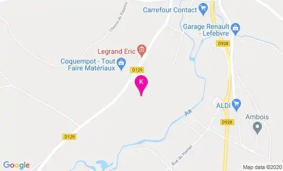 Localisation Anne Charlotte Delannoye