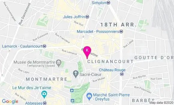 Localisation Lucien Nephtali