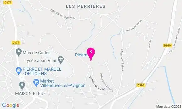 Localisation Nathalie Rey