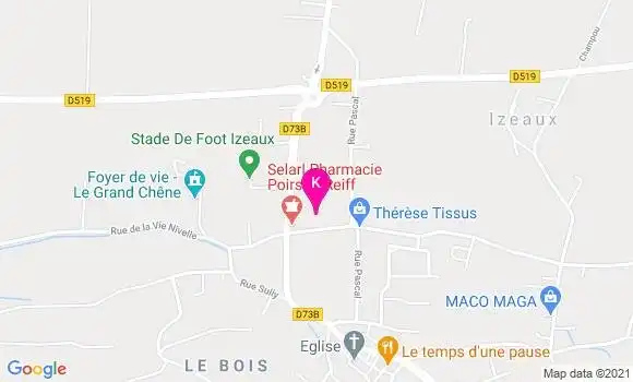 Localisation Nicolas Ventre