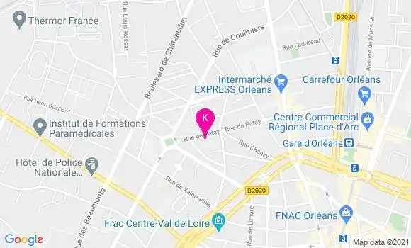 Localisation Aurelie Desvergnes