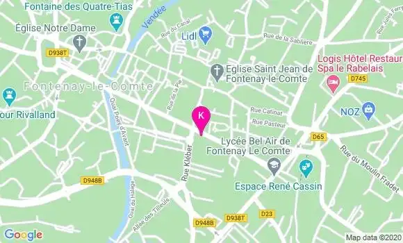 Localisation Nathalie Pegat