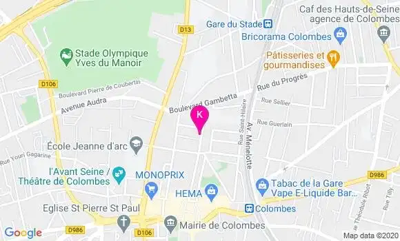 Localisation Pauline Grima