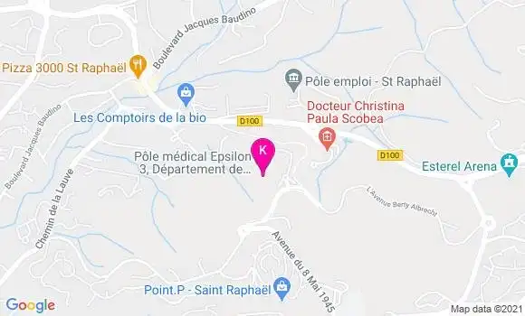 Localisation Thomas Montagnon