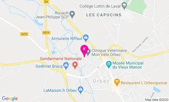 Localisation Adrien Cool