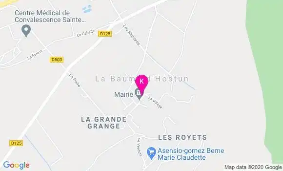 Localisation Thomas Forot