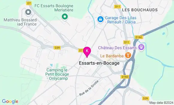 Localisation Louise Bedere