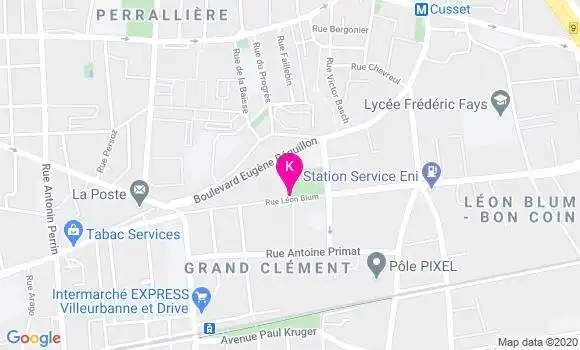 Localisation Pauline Michelin