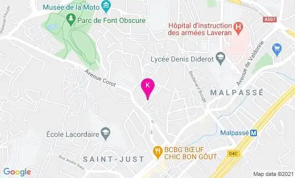 Localisation Sebastien Brocard