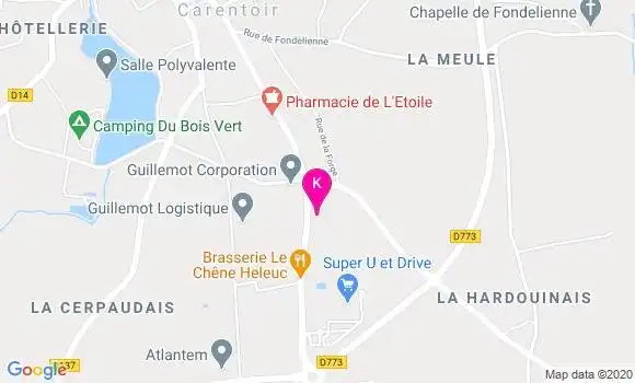 Localisation Frederic Chaigne