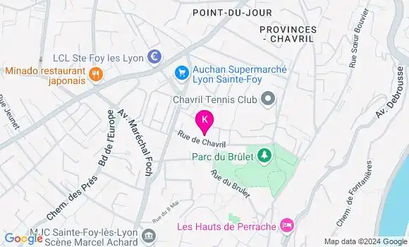 Localisation Eugénie Fontaney Couve
